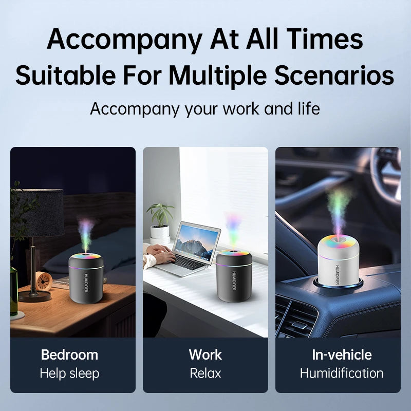 Humidificador ultrasónico portátil