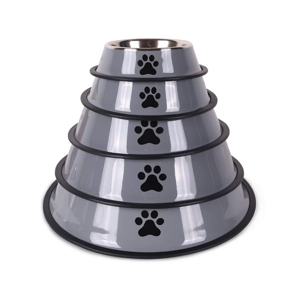 Cuenco de acero inoxidable para perros