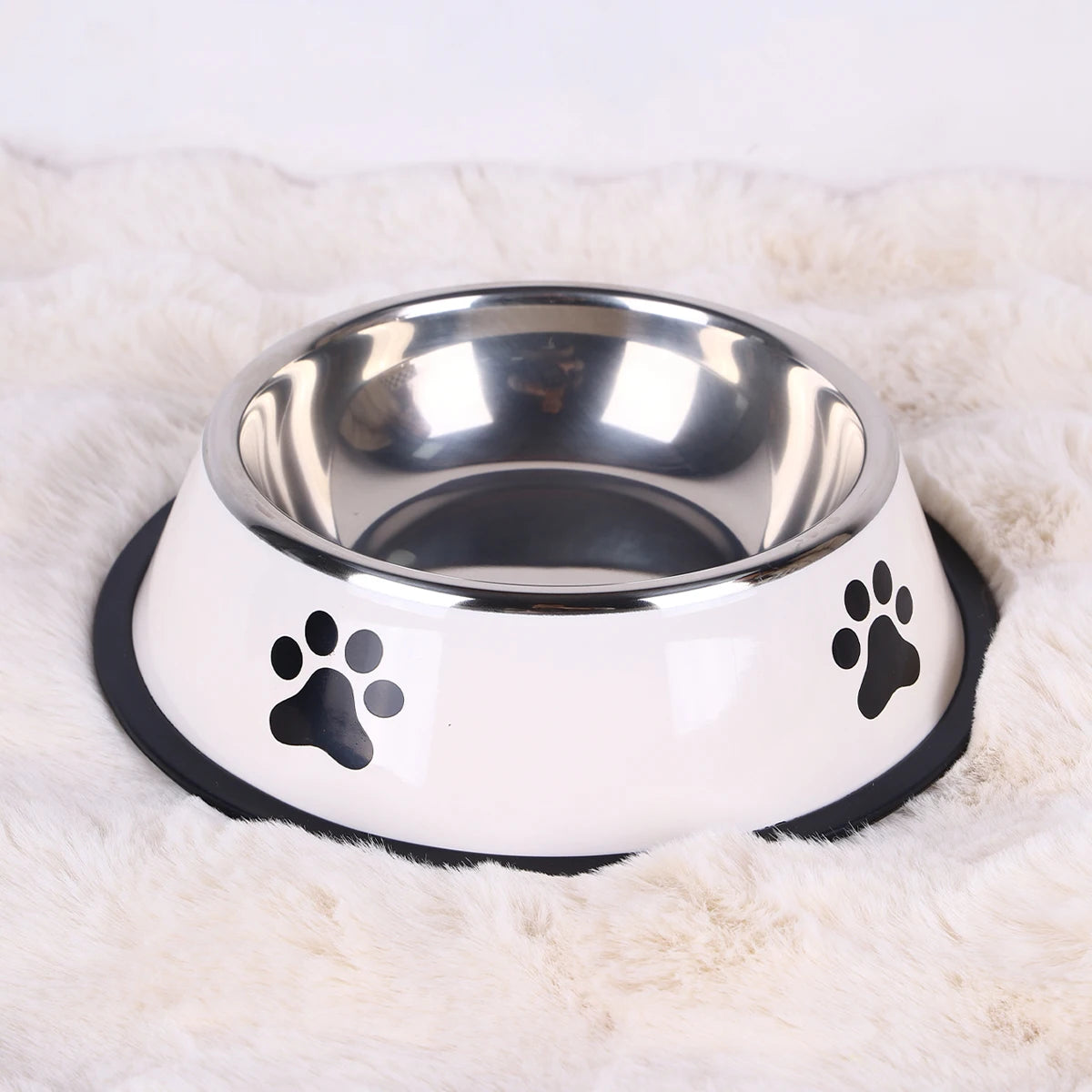 Cuenco de acero inoxidable para perros