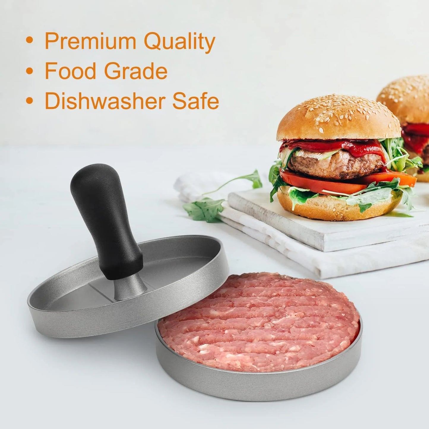 Prensa de hamburguesas profesional